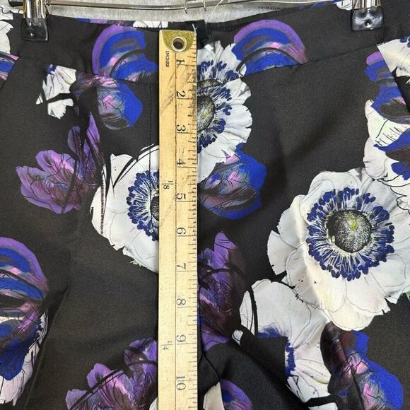 J. Crew Floral Poppy Patio Pants Womens 00 Preppy business - Picture 4 of 10